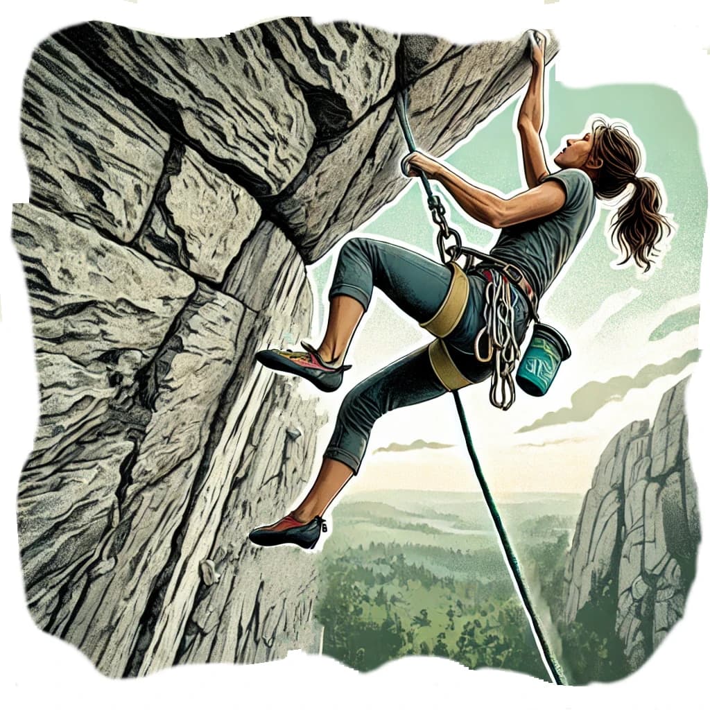 Climber illustration